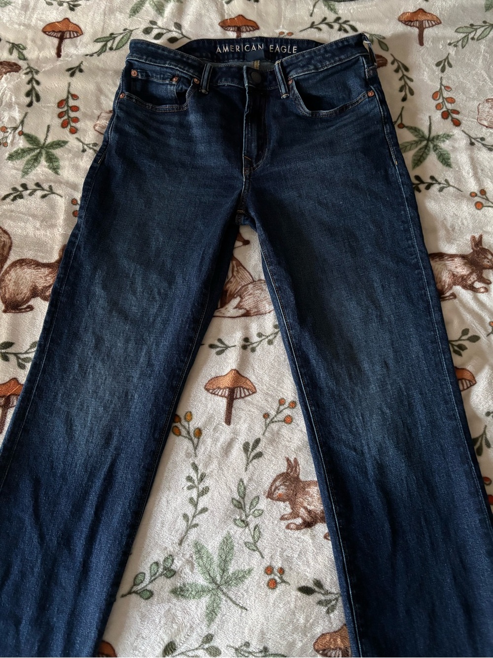 American Eagle Outfitters Indigo Straight Leg Women's Jeans